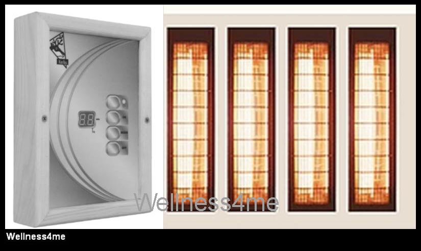 5-tlg. Set Infrarot Vollspektrumstrahler v. Philips Vitae 750W Infrarot Strahler